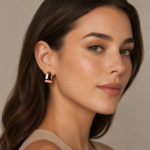 Modern Curved Shell Silver Tops for Women - Image 2