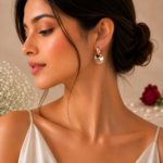 Modern Geometric Disc Silver Tops for Women - Image 2