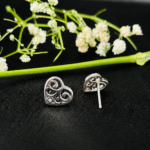 Elegant Heart Shape Silver Tops for Women - Image 4