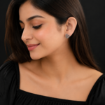 Elegant Heart Shape Silver Tops for Women - Image 2