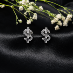 Designer Leaf Style CZ Silver Tops for Women - Image 3
