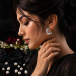 Modern Twisted Knot Silver Tops for Women - Image 2