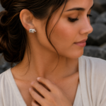 Cute Elephant Shape Silver Tops for Women - Image 2