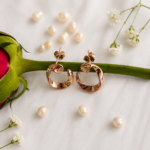 Classic Twisted Hoop Silver Tops for Women