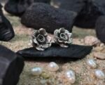 Luxury Rose Flower Silver Tops for Women - Image 3