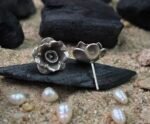 Luxury Rose Flower Silver Tops for Women - Image 4