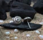 Elegant Spiral Pearl Style Silver Tops for Women - Image 4