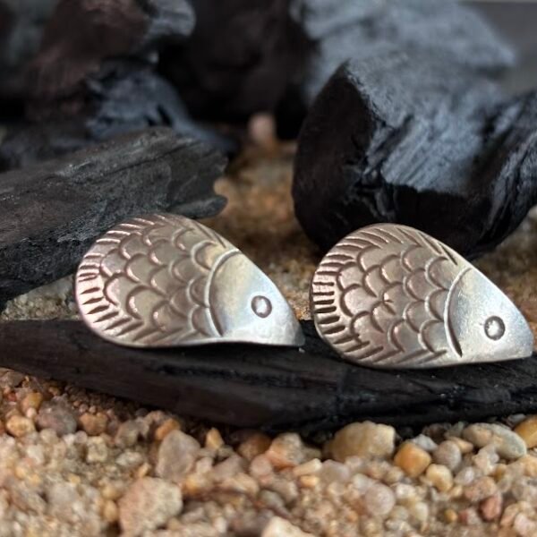 Elegant Textured Heart Silver Tops for Women