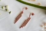 Luxury Triple Bar Dangle Silver Tops for Women - Image 4