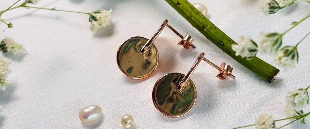 Modern Geometric Disc Silver Tops for Women - Image 3