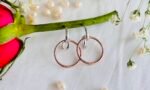 Elegant Bow Knot Hoop Silver Tops for Women - Image 4