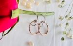 Elegant Bow Knot Hoop Silver Tops for Women - Image 3