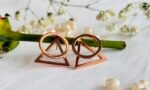 Elegant Triangle Knot Silver Tops for Women - Image 4